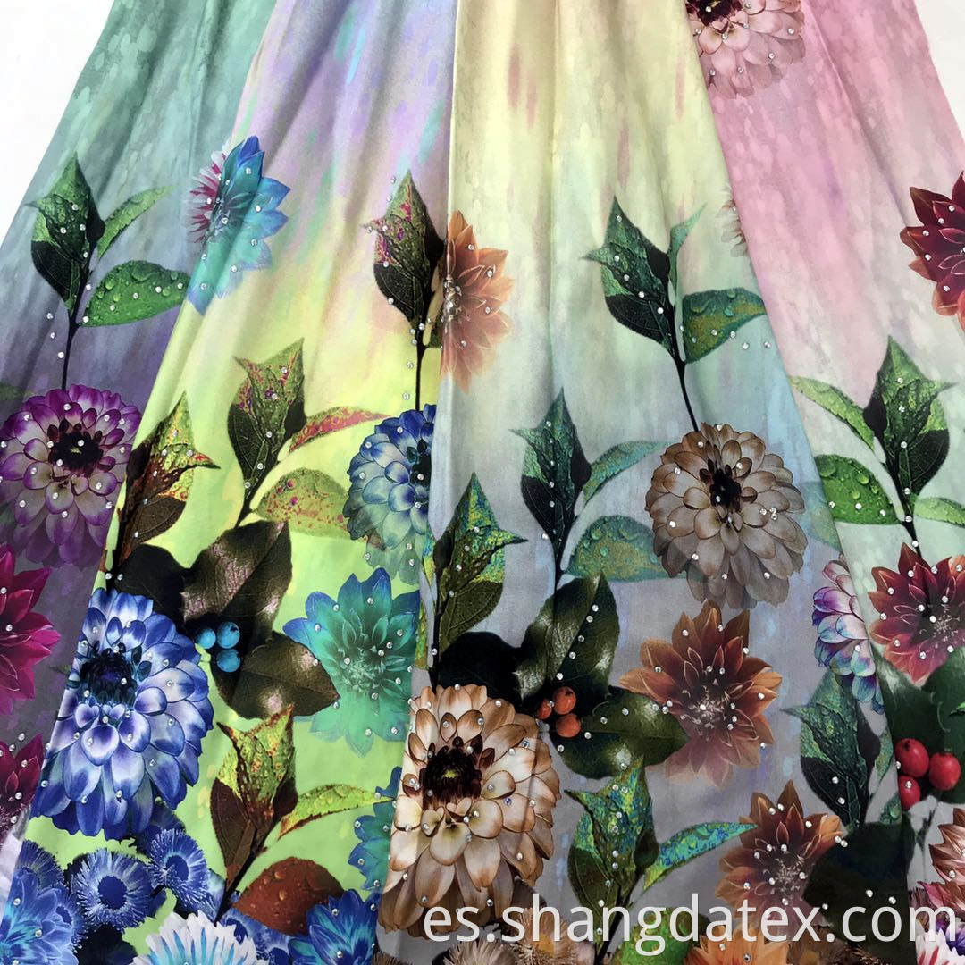  digital print fabric for dress